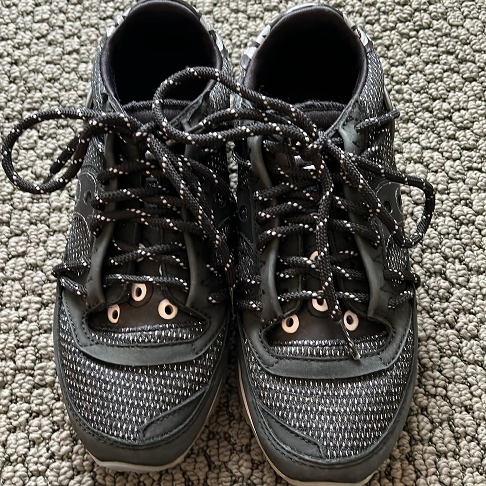 Saucony Black Reflective Patterned Jazz DST Unisex Sneakers - Picture 7 of 7